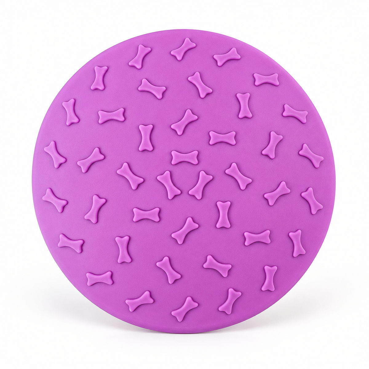 🥏 Interactive Dog Flying Disc | Bone-Textured Design | Outdoor Fetch & Play Toy