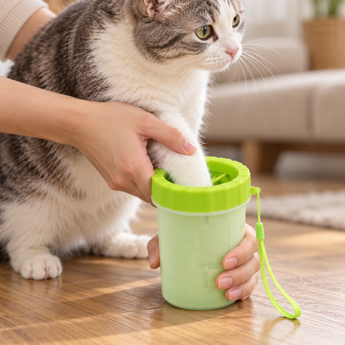 💚Pet Paw Cleaner Cup | Mud-Free Paws