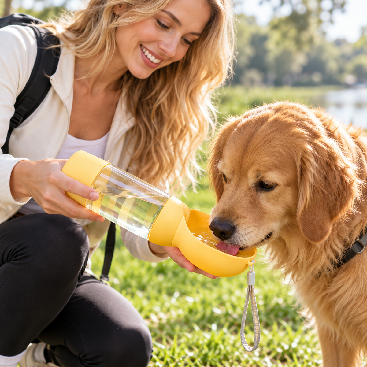 💛Portable Dog Water Bottle | On-the-Go Hydration