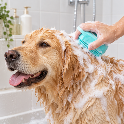 🐾 Pet Bath Brush | 2-in-1 Shampoo & Massage