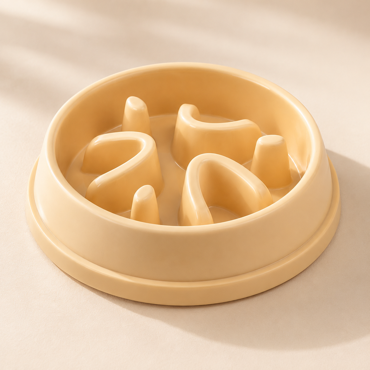 💛 Slow Feeder Dog Bowl | Interactive Puzzle Feeding Bowl | Healthy &amp; Fun Mealtime