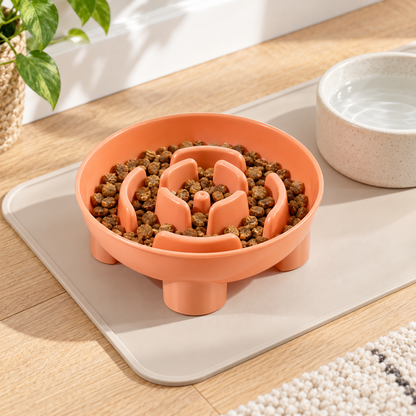 🐶 Slow Feeder Dog Bowl | Maze Design | Interactive Pet Feeding Bowl