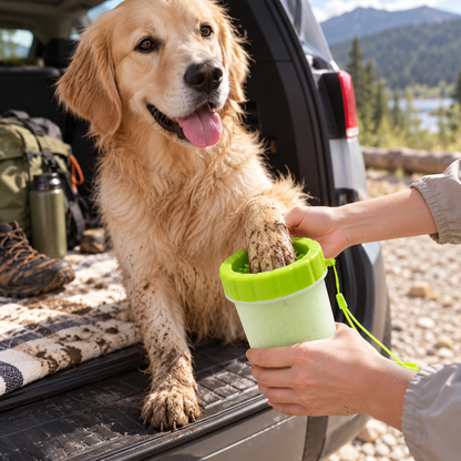 💚Pet Paw Cleaner Cup | Mud-Free Paws