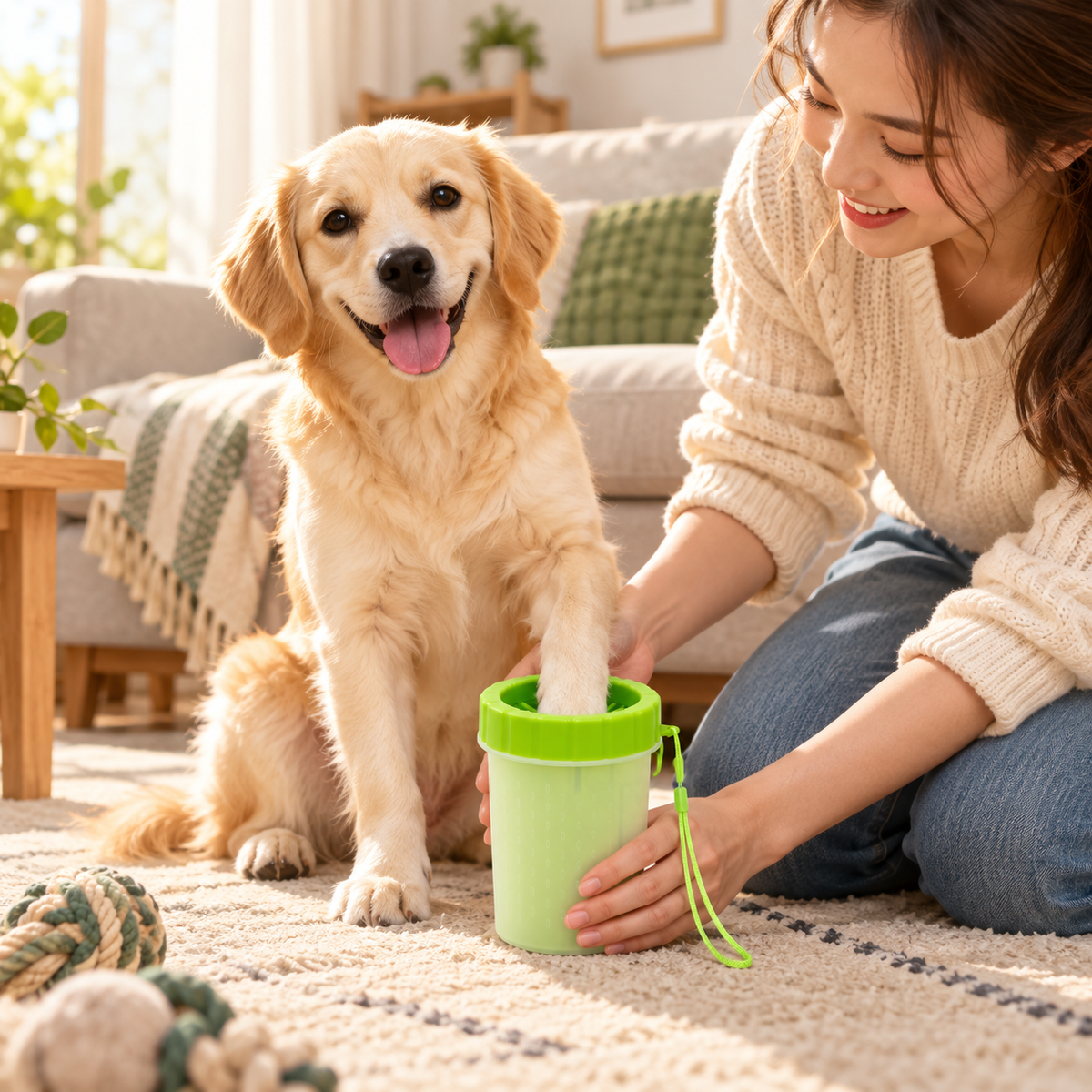💚Pet Paw Cleaner Cup | Mud-Free Paws