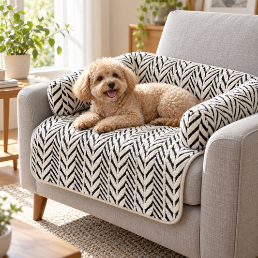 🐾 Cozy Pet Sofa Bed | Soft & Stylish