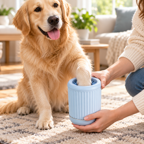 🐾 Pet Paw Cleaner Cup | Portable Dog Paw Washer | Gentle &amp; Convenient Paw Cleaning Tool