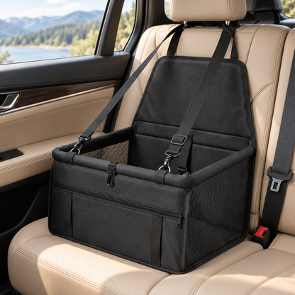 🖤Pet Travel Carrier Bag | Portable Dog &amp; Cat Car Seat | Comfortable &amp; Convenient Pet Travel Essential