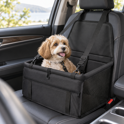 🖤Pet Travel Carrier Bag | Portable Dog &amp; Cat Car Seat | Comfortable &amp; Convenient Pet Travel Essential