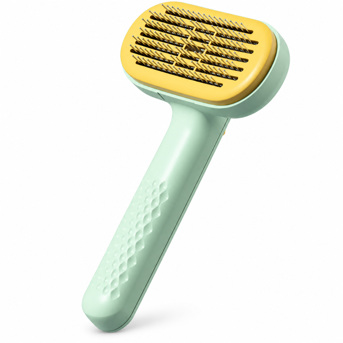 💚 Self-Cleaning Pet Brush | Easy Fur Removal