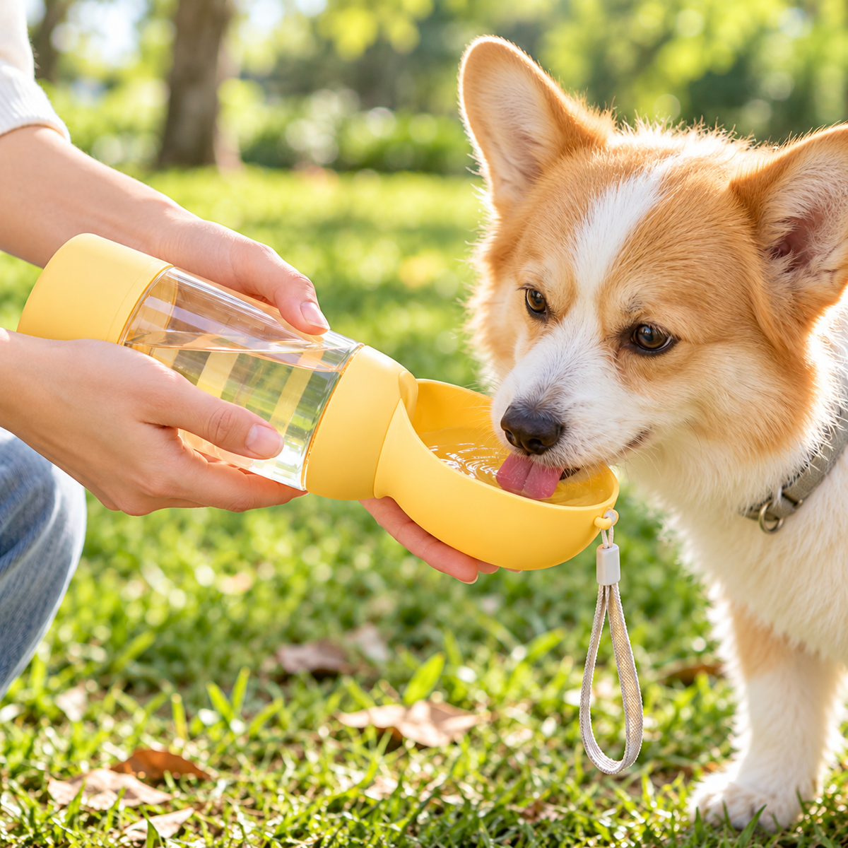 💛Portable Dog Water Bottle | On-the-Go Hydration