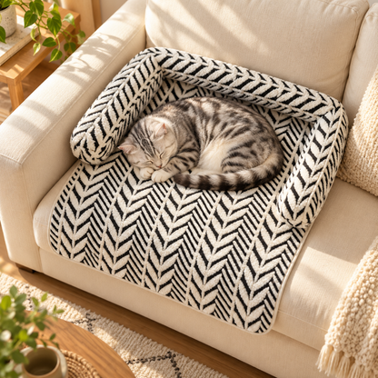 🐾 Cozy Pet Sofa Bed | Soft & Stylish