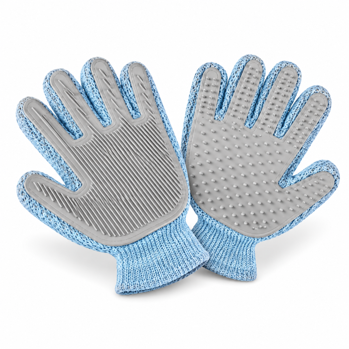 💙Pet Grooming Gloves | Gentle Hair Removal