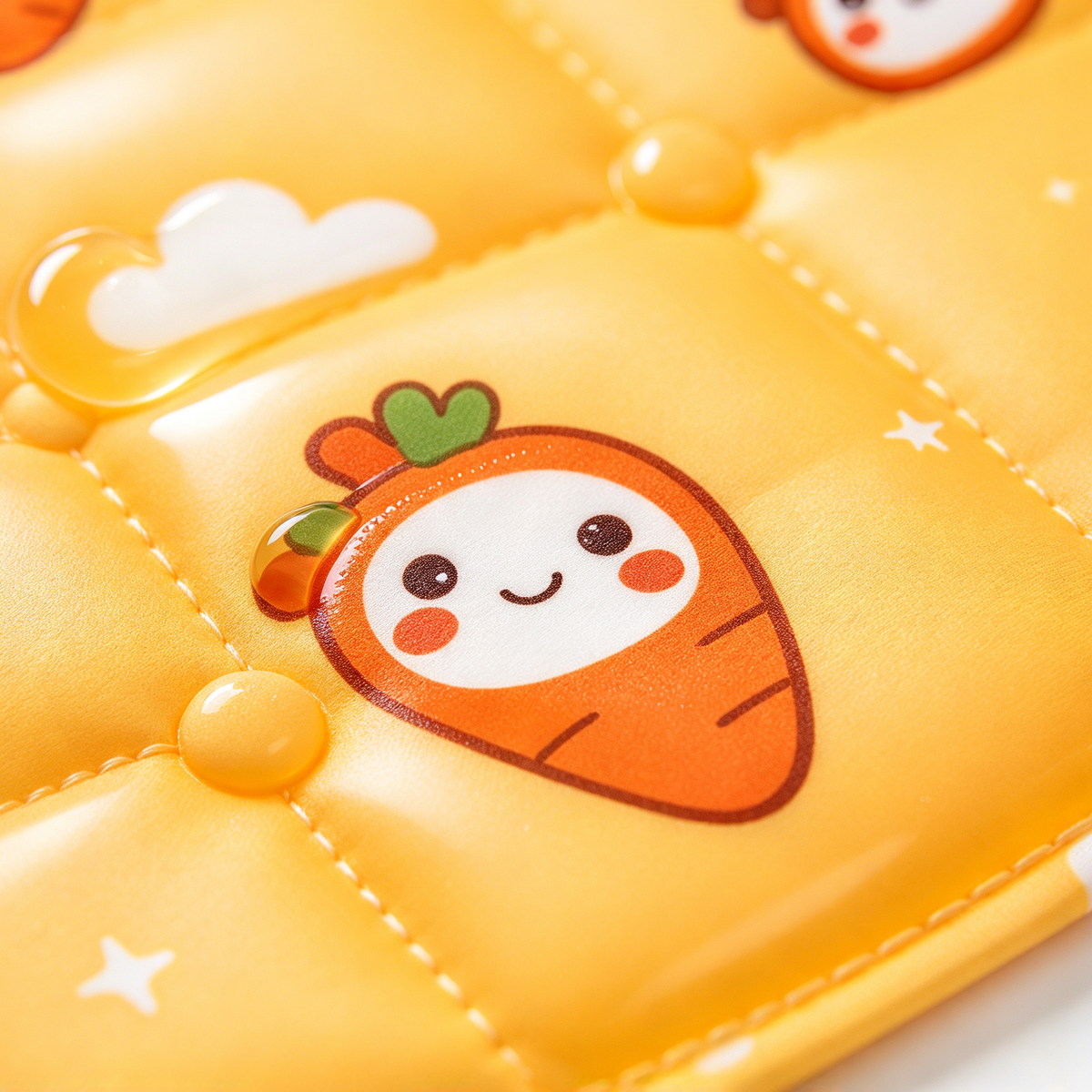 🥕 Carrot Bunny Pet Cooling Mat | Cute Orange Summer Cooling Pad for Dogs & Cats | Soft Pet Resting Mat